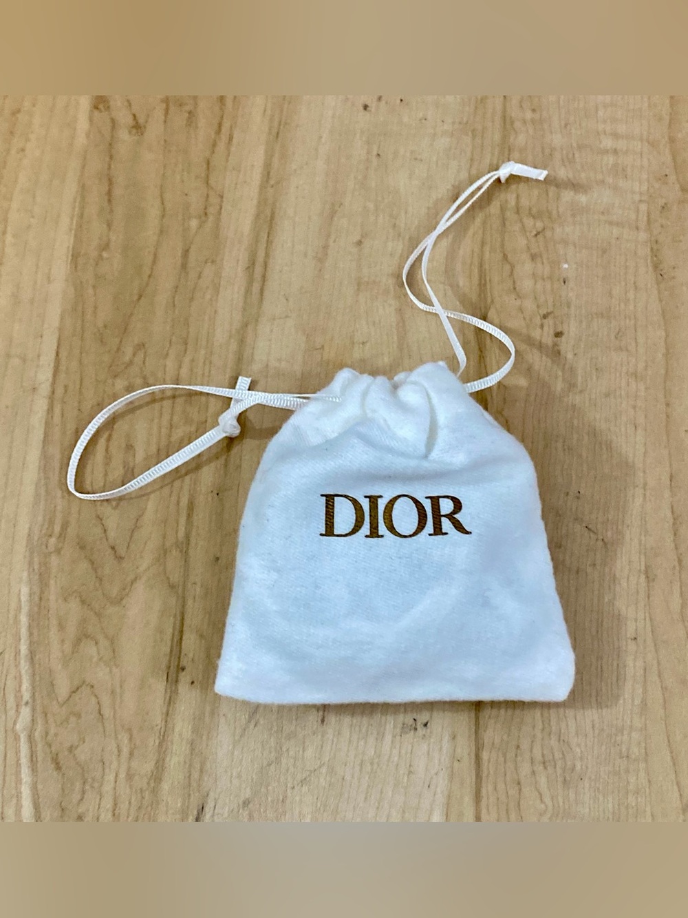 Dior White Logo Shoelaces Spare Replacement Pair with Branded Dust Bag - Picture 2 of 7
